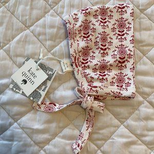 NWT Kate Quinn Red Floral Elf Hat 3M